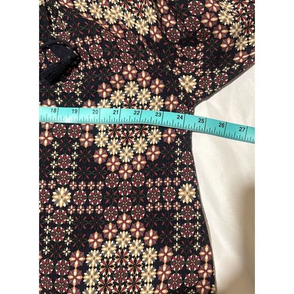 11 1 Tylho Anthropologie Blouse Size M Multicolor Floral - Picture 7 of 9